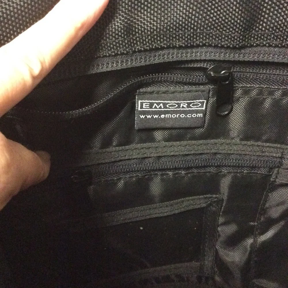 Emoro Black Laptop Bag “Thomas Wiesel Partners”